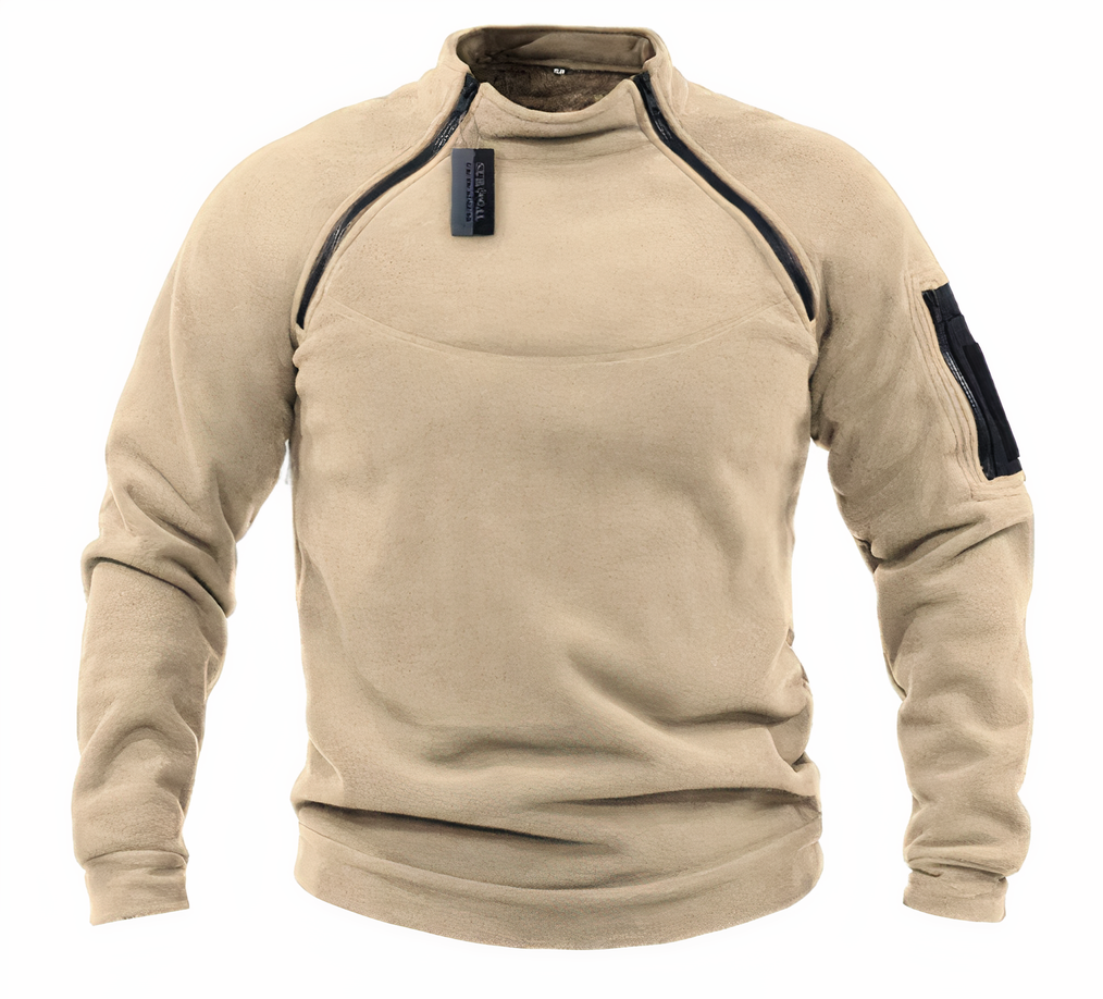 Yosef - Doppelseitiger Plüsch-Pullover -